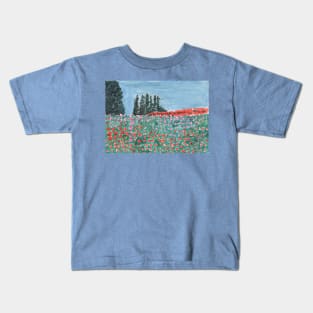 Meadow with Lots of Flowers Kids T-Shirt